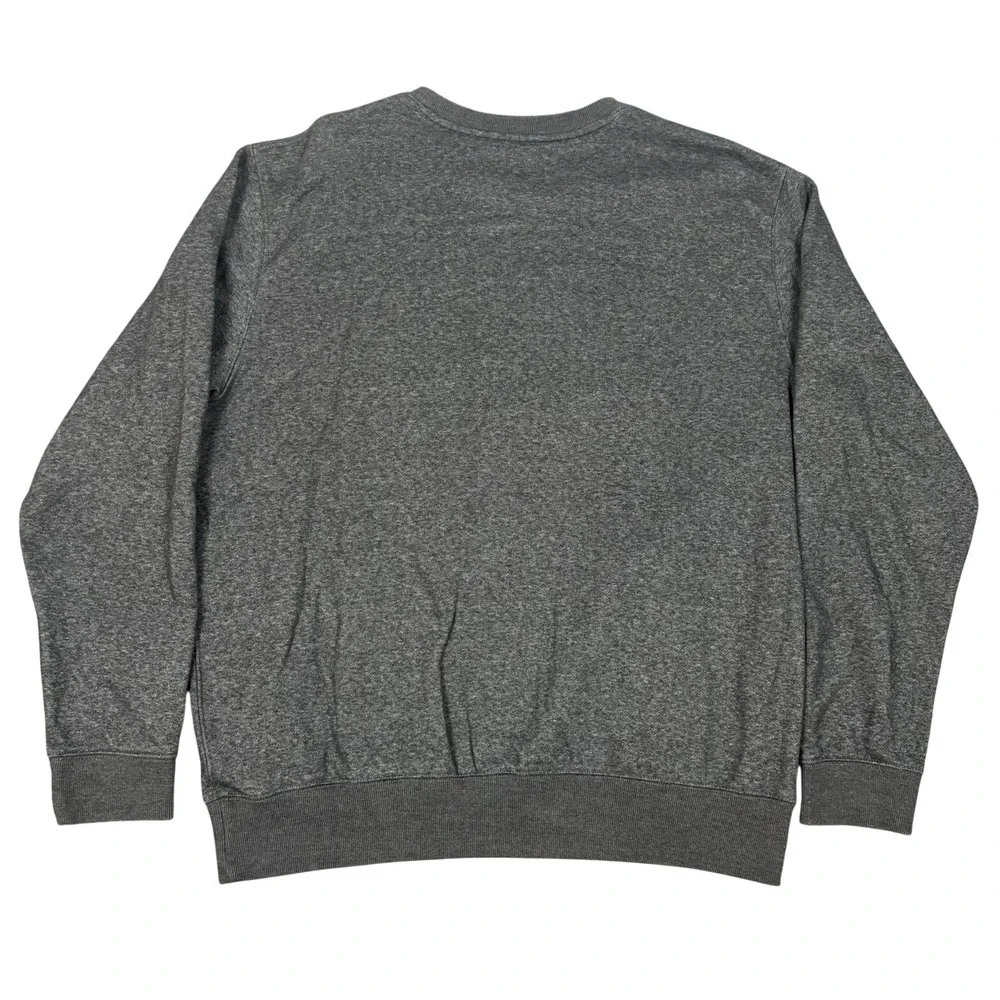 EDDIE BAUER Sweater Mens XL Outdoor Outfitter Cotton Pullover Jumper Gray HK VTG
